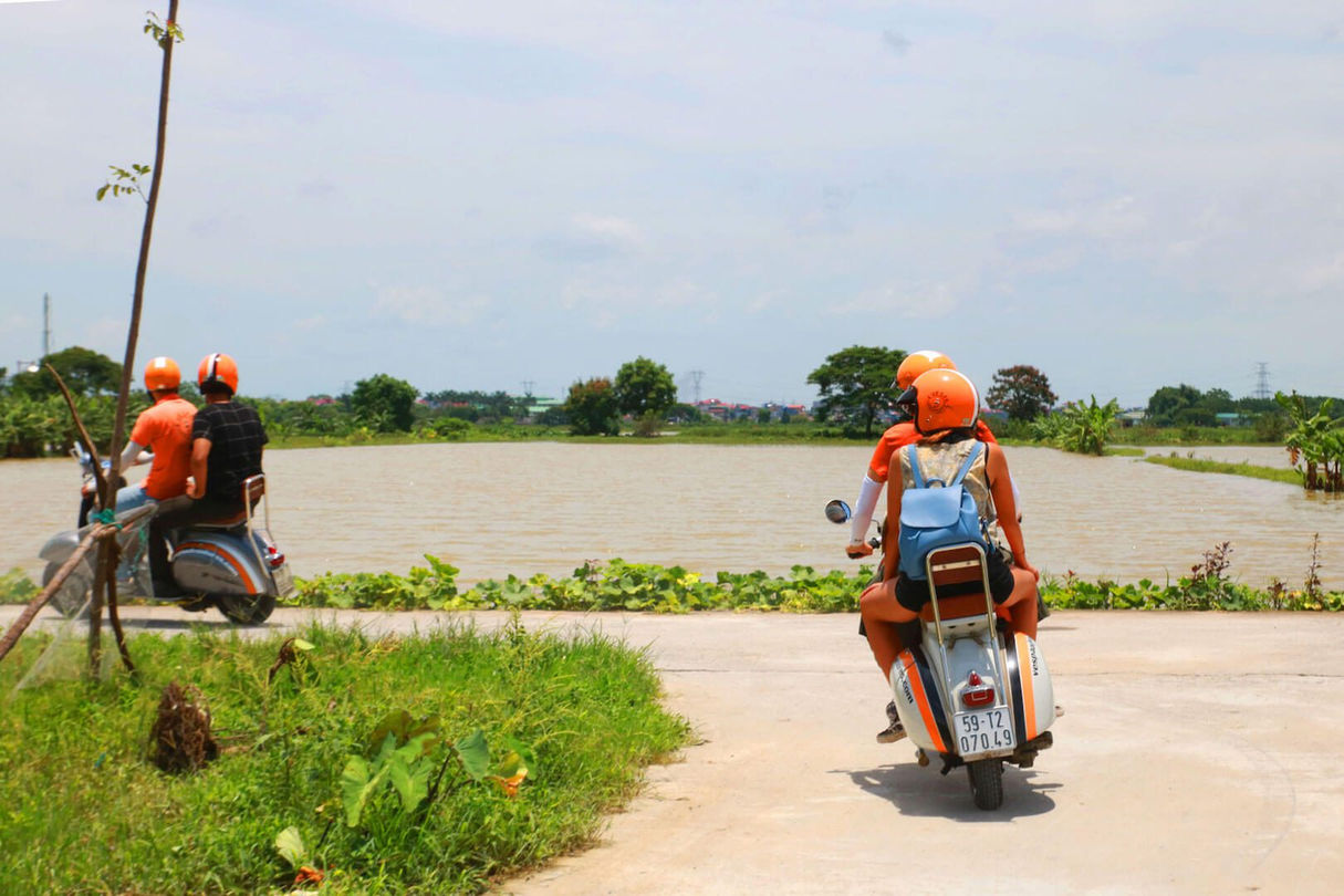 Hanoi Countryside Adventures Vespa Tour