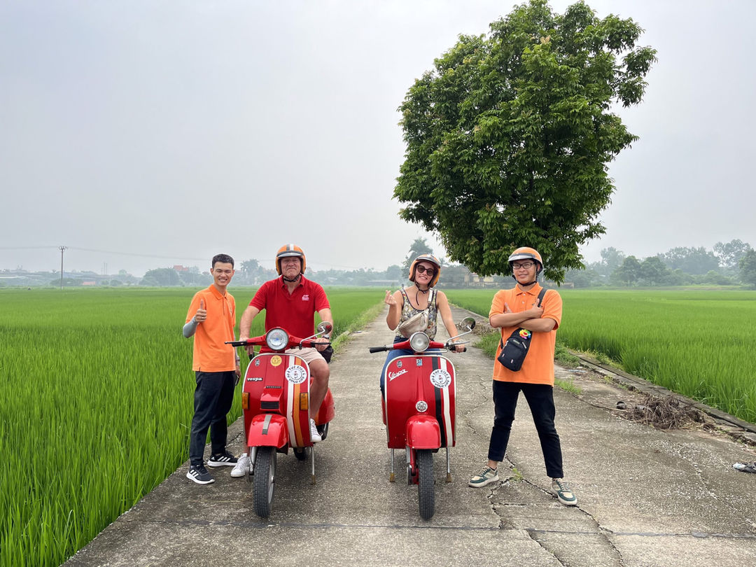 Hanoi Countryside Adventures Vespa Tour