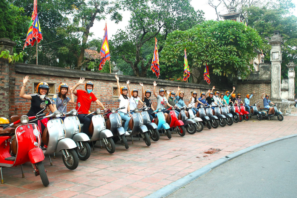 Hanoi Countryside Adventures Vespa Tour